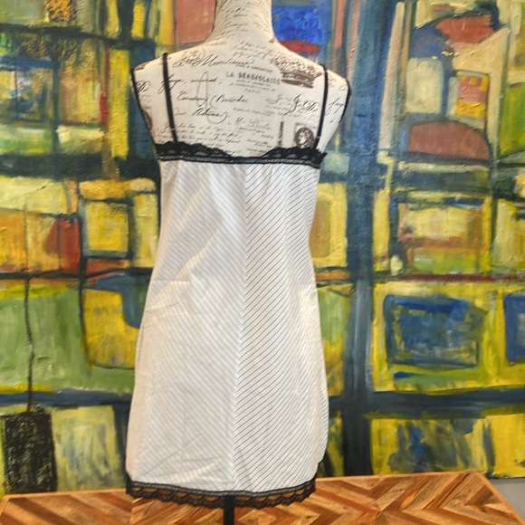 Pluto black/white night gown women’s EU 38 US 8 - Picture 4 of 6